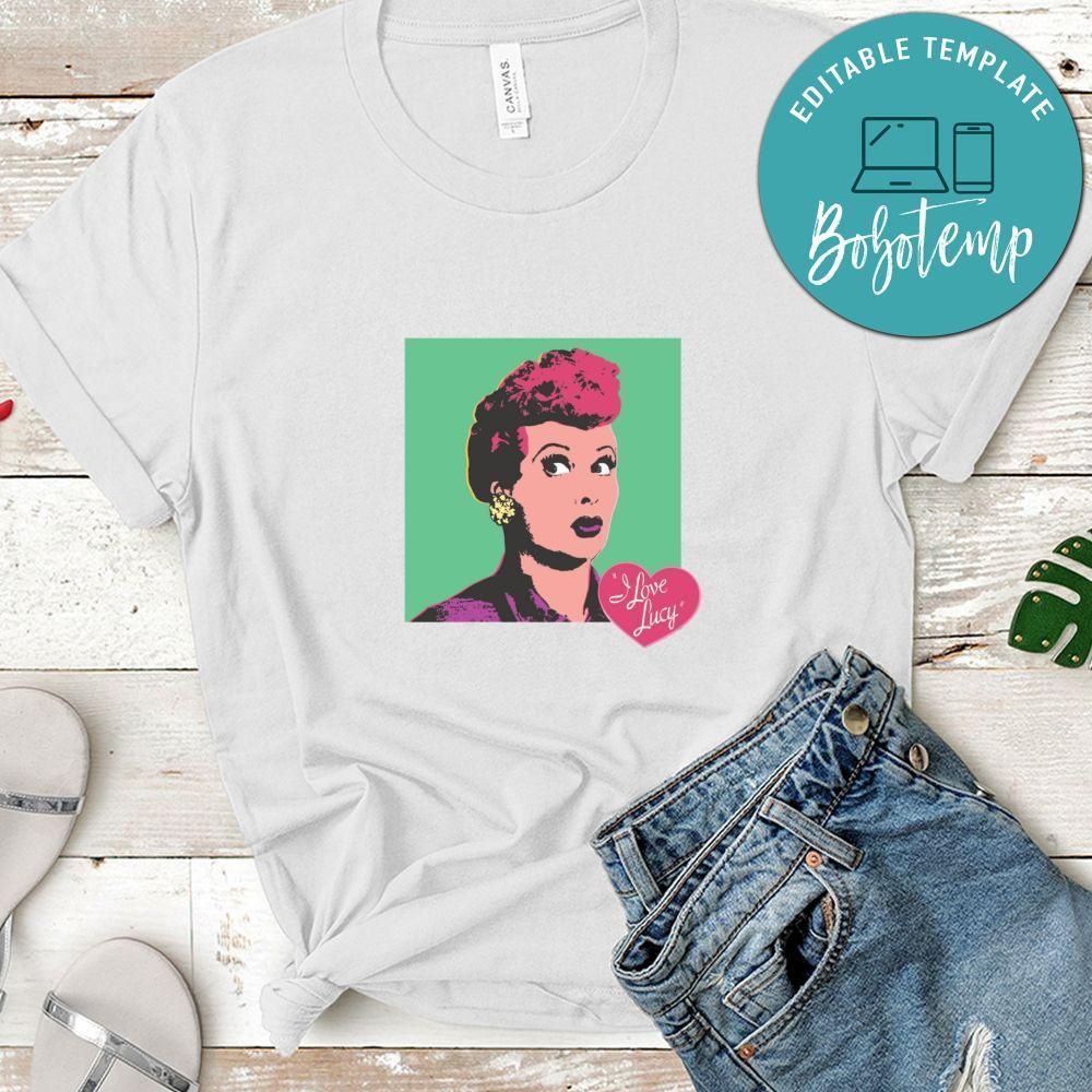 I Love Lucy Portrait Shirt