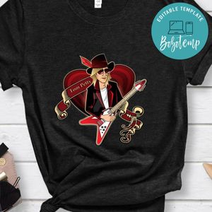 Tom Petty Heartbreakers Cartoon Shirt