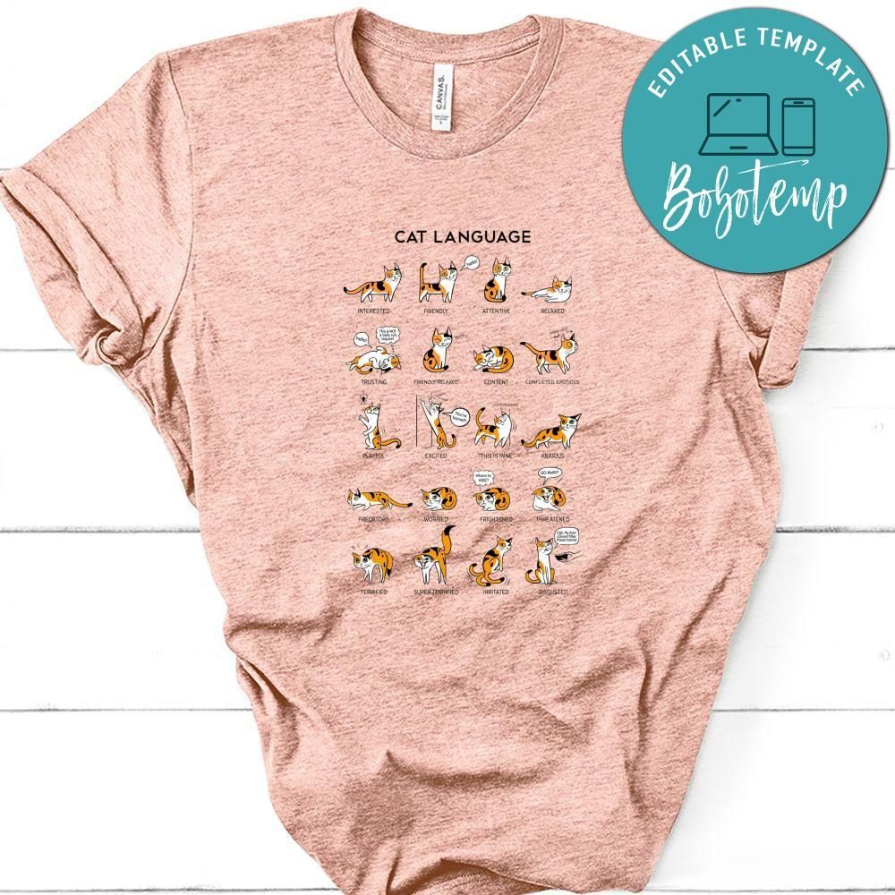 Cat Language Shirt