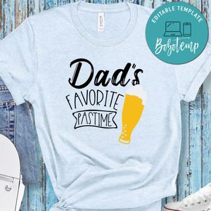 Dad's Favorite Pastime Shirt