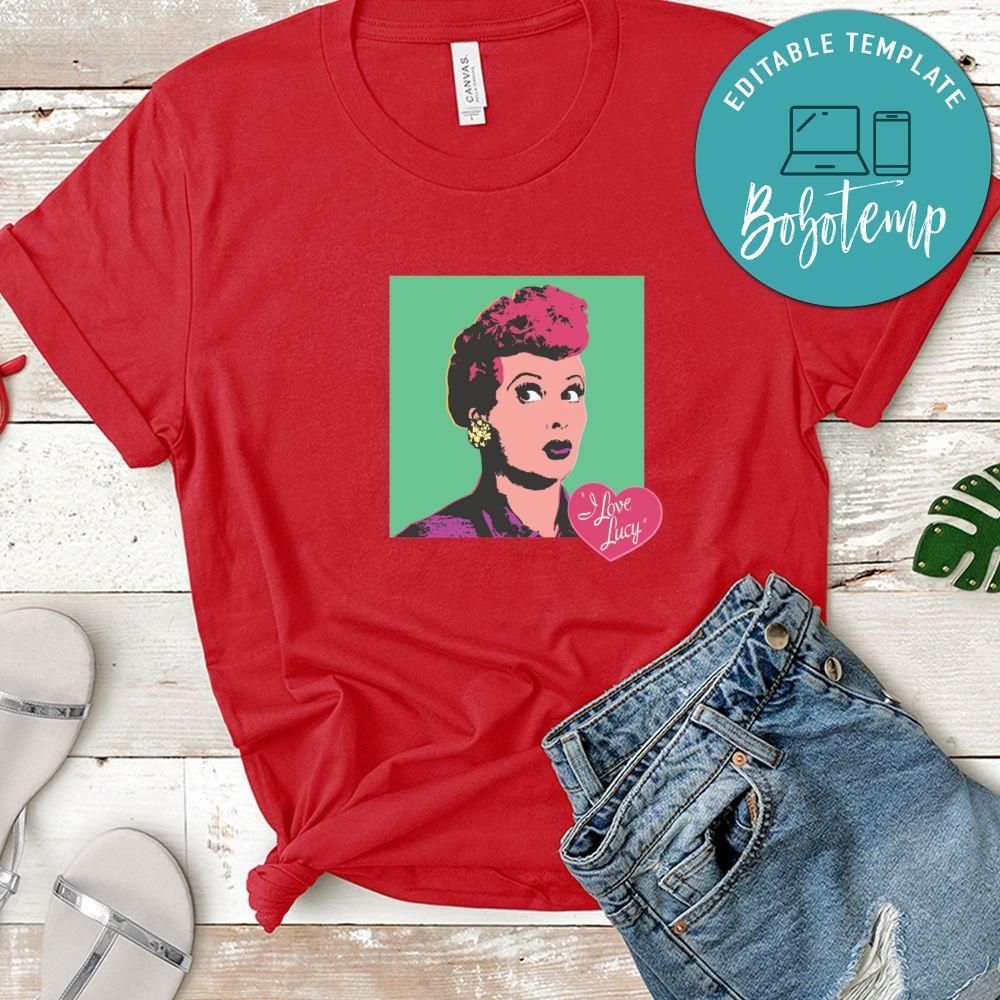 I Love Lucy Portrait Shirt