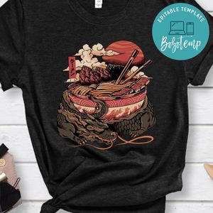 Japon Dragon's Ramen Shirt