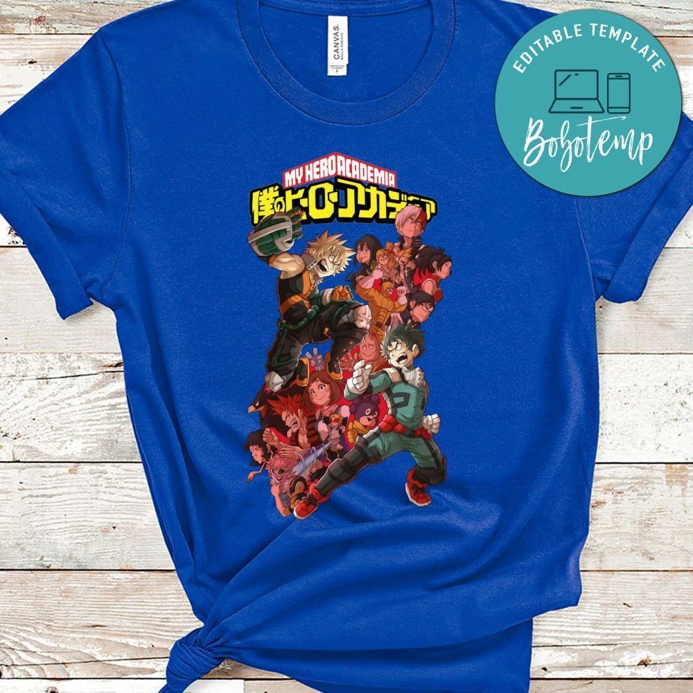My Hero Academia Anime Shirt