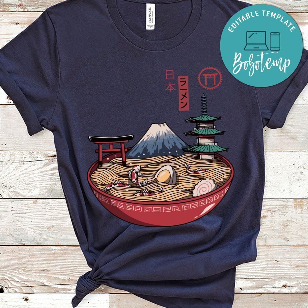 A Japanese Ramen Shirt