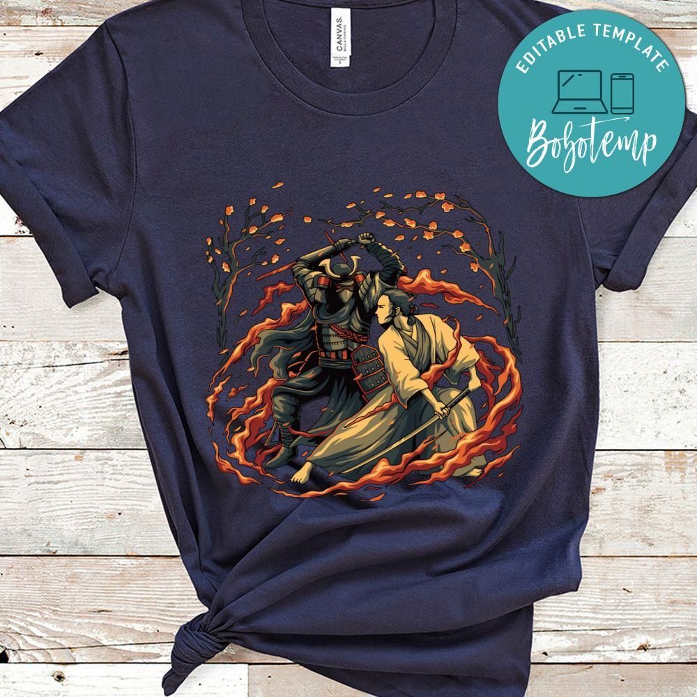 Japon Samurai Wars Shirt