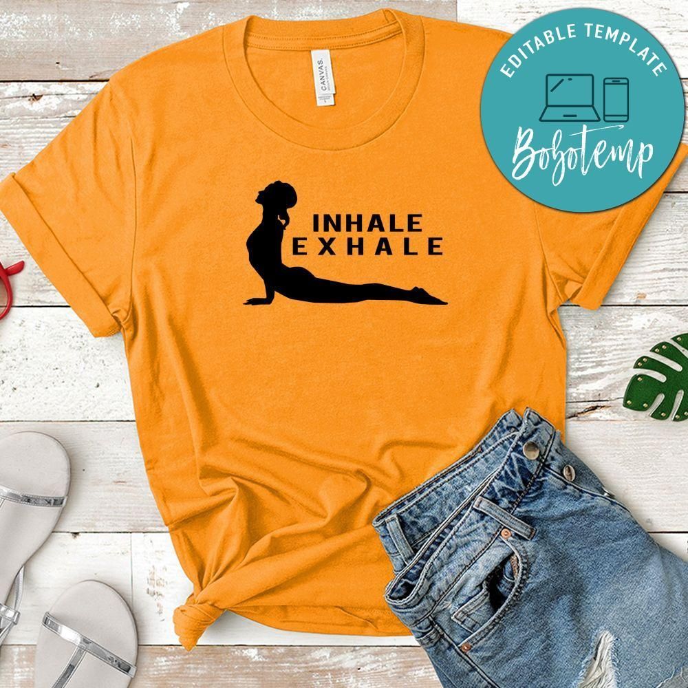 Yoga Inhale Exhale Shirt