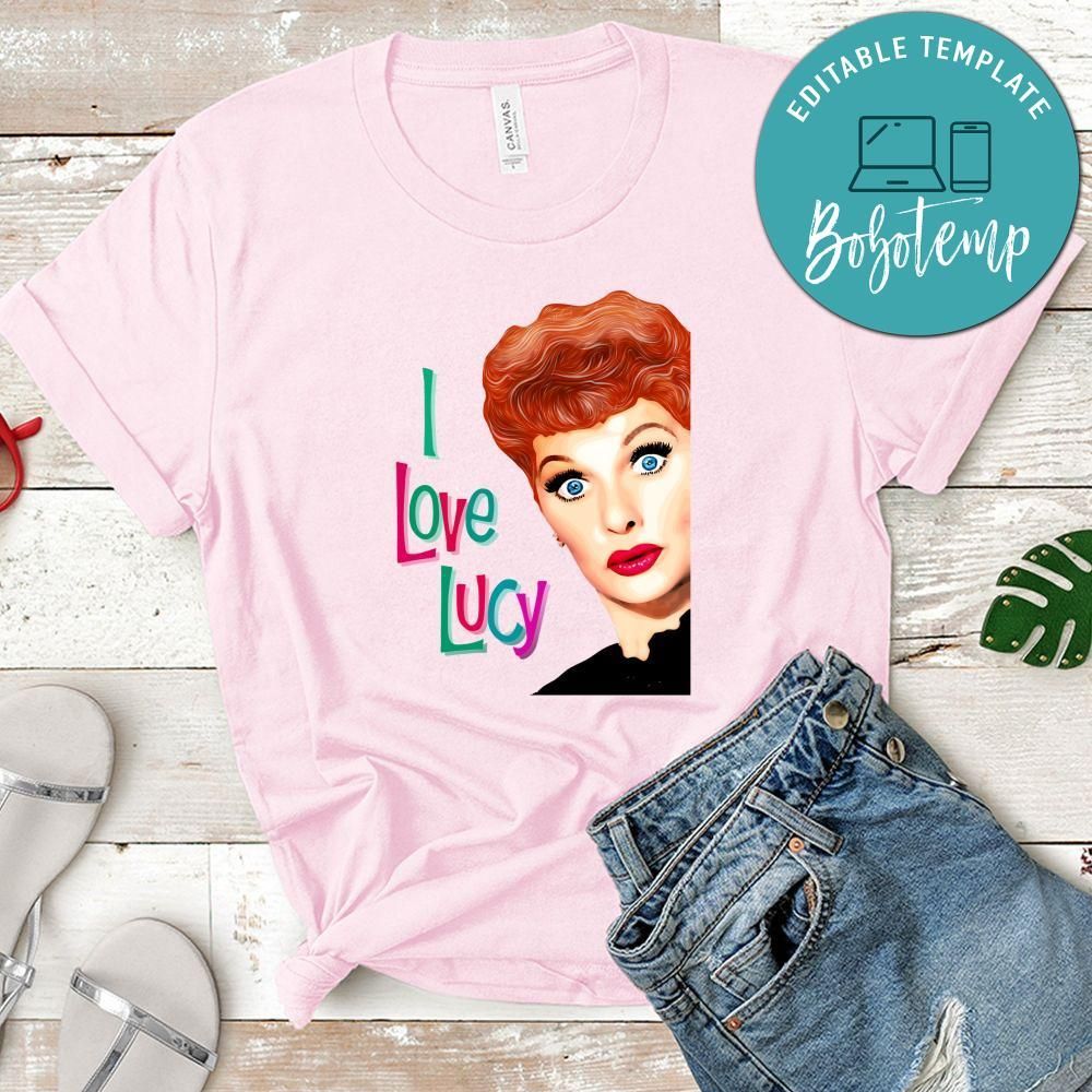 I Love Lucy Shirt Lucy Pop Art Shirt