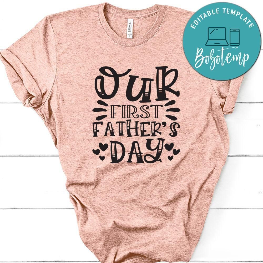 Father’s Day, Our First Father's Day Shirt