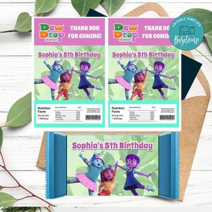 Dew Drop Diaries Rice Krispies Treats Template Printable Instant Download