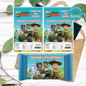 Ranger Rob Rice Krispies Treats Template Printable Instant Download