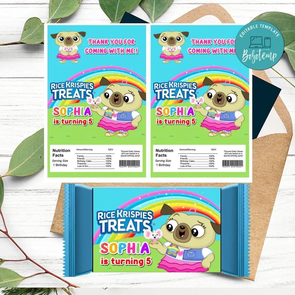 Chip and potato Rice Krispies Treats Template Printable Bobotemp