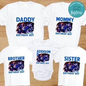 Blue lock Family Birthday T-Shirt