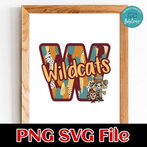 Thanksgiving Wildcats Customer request PNG file template