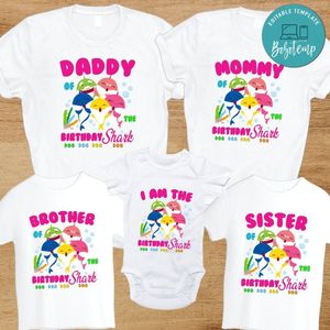 I'm the Birthday Shark Family T-Shirt