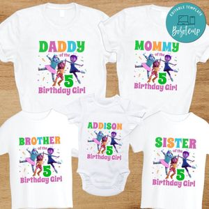 Dew Drop Diaries Family Birthday T-Shirt