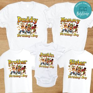 Subway Surfer Birthday Family Trip Vacation T-Shirt