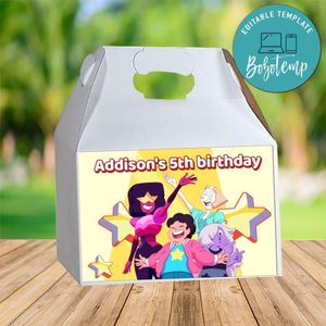 Steven Universe Movie Gable Box Digital File Printable Instant Download