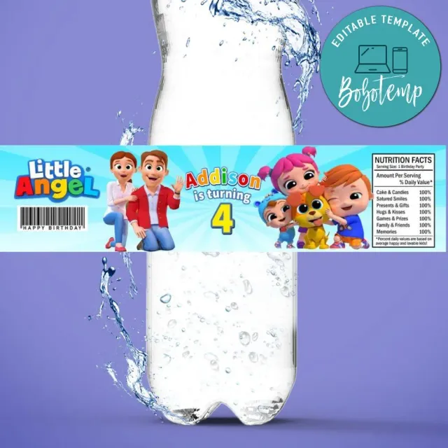 little-angel-birthday-water-bottle-label-template-bobotemp