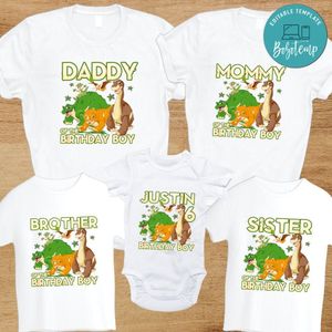 Land before Time Family Birthday Vacation PNG file template