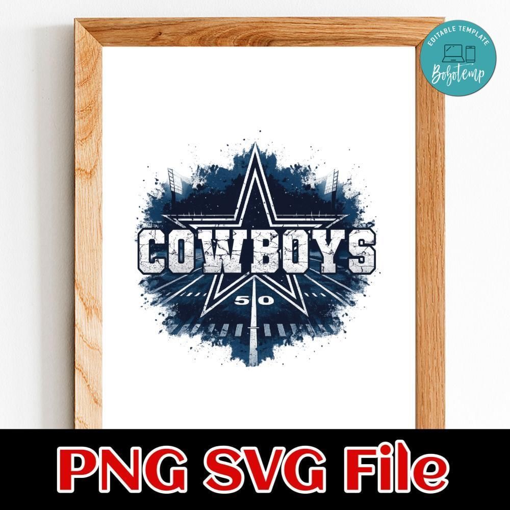 Cowboy Crew Customer request PNG file template
