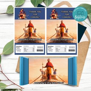 Last Airbender Rice Krispies Treats Template Printable Instant Download