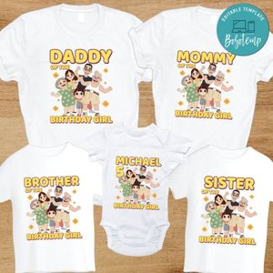 Luo Bao Bei Family Birthday T-Shirt