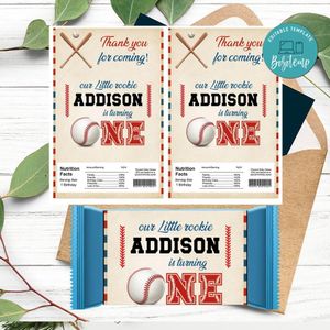 Little rookie Rice Krispies Treats Template Printable Instant Download