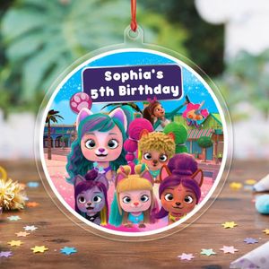 I Love Vip Pets Acrylic Ornament Birthday Gift