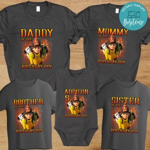 Fireheart Family Birthday T-Shirt