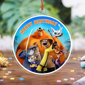 Paws Of Fury Acrylic Ornament Birthday Gift