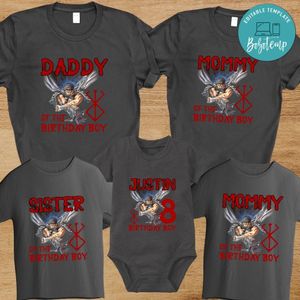 Berserk Family Birthday Vacation T-Shirt