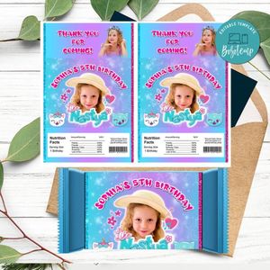 Nastya Rice Krispies Treats Template Printable Instant Download
