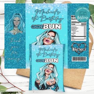 Karol G Honeybun Snack Bag Digital File Printable Instant Download