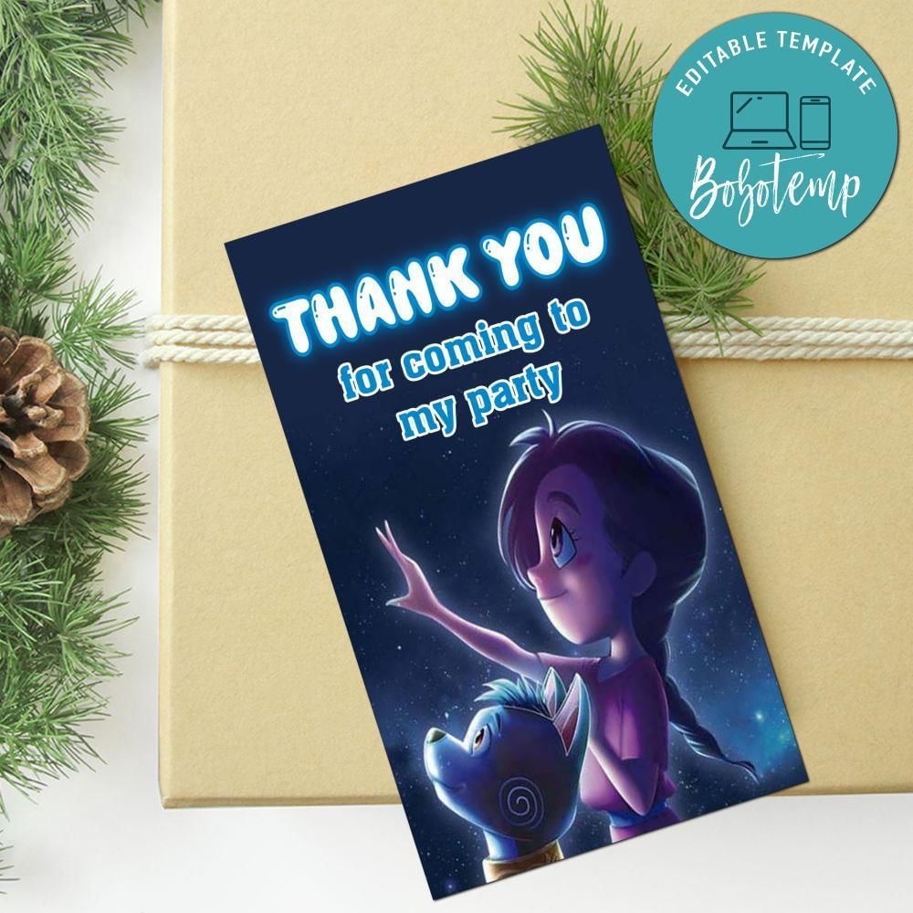 El Camino De Xico Thank You Tag Customizable Template To Print At Home Instant Download