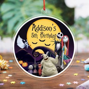 Nightmare Before Christmas Acrylic Ornament Birthday Gift