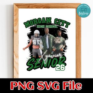 Morgan City High School Customer request PNG file template