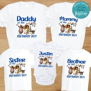 Madagascar Birthday Family Trip Vacation PNG file template