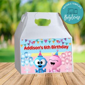 Gaa Gaa And Goo Goo Gable Box Digital File Printable Instant Download