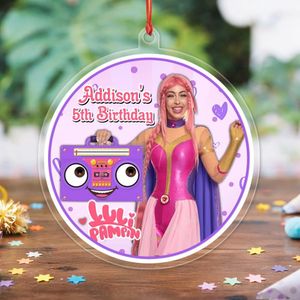 Luli Pampin Acrylic Ornament Birthday Gift