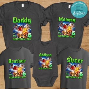 Goosebumps Family Birthday Party PNG file template