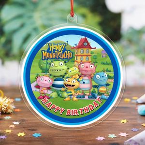 Henry Hugglemonster Acrylic Ornament Birthday Gift