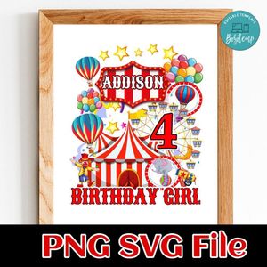 Circus Customer Request PNG file template