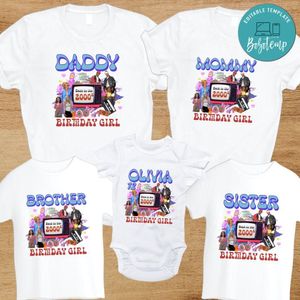 Early 2000s Family Birthday Party PNG file template