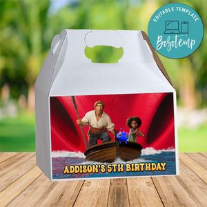 The Sea Beast Gable Box Digital File Printable Instant Download