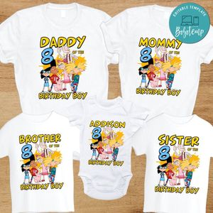 Hey arnold Family Birthday Party PNG file template