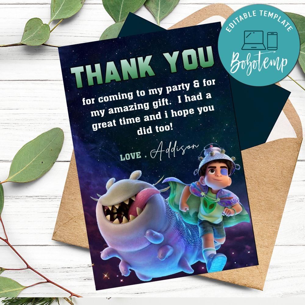 Elio 2025 Thank You Card Customizable Template To Print At Home Instant Download