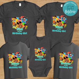 Gracies corner Family Birthday Party PNG file template