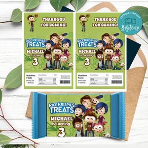 Angelo rules Rice Krispies Treats Template Printable Instant Download