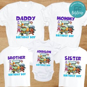 WallyKazam Family Birthday T-Shirt