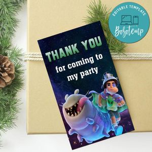 Elio 2025 Thank You Tag Customizable Template To Print At Home Instant Download